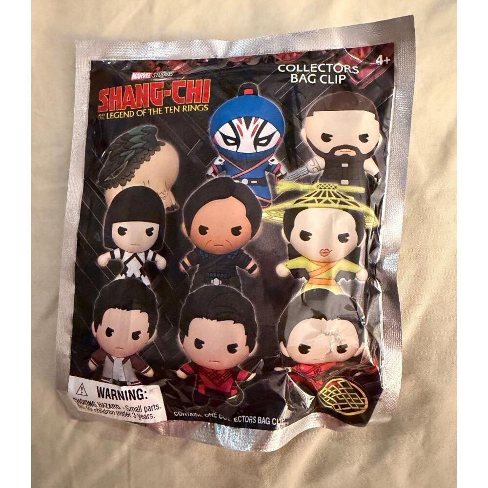 3D Marvel Shang-Chi and the Legend of the Ten Rings Bag Clip Mystery NEW
